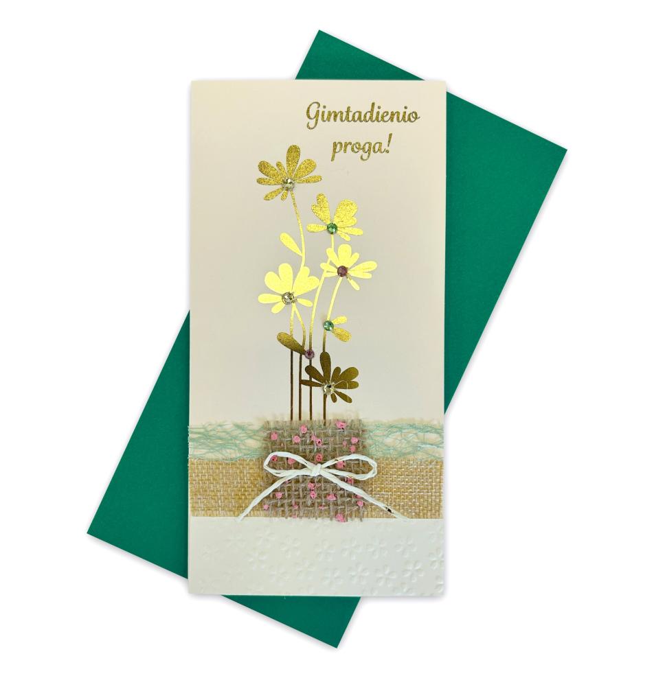 Handmade double folded card