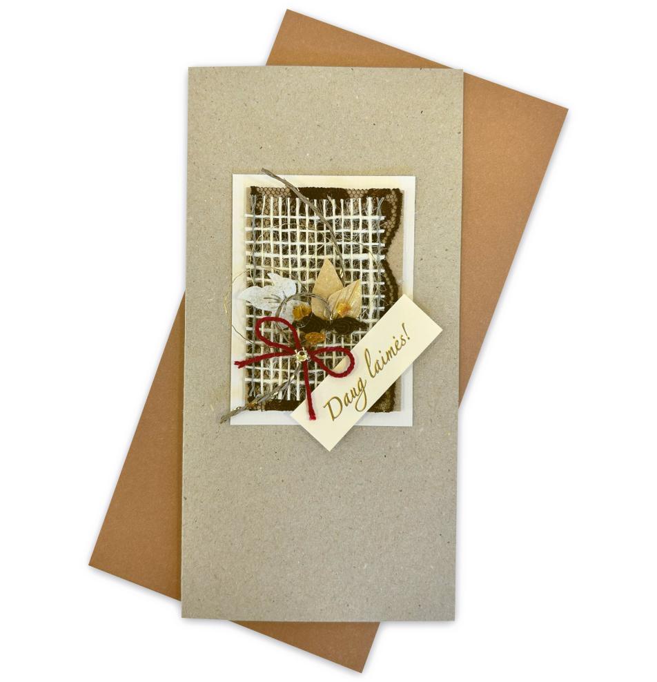 Handmade double folded card