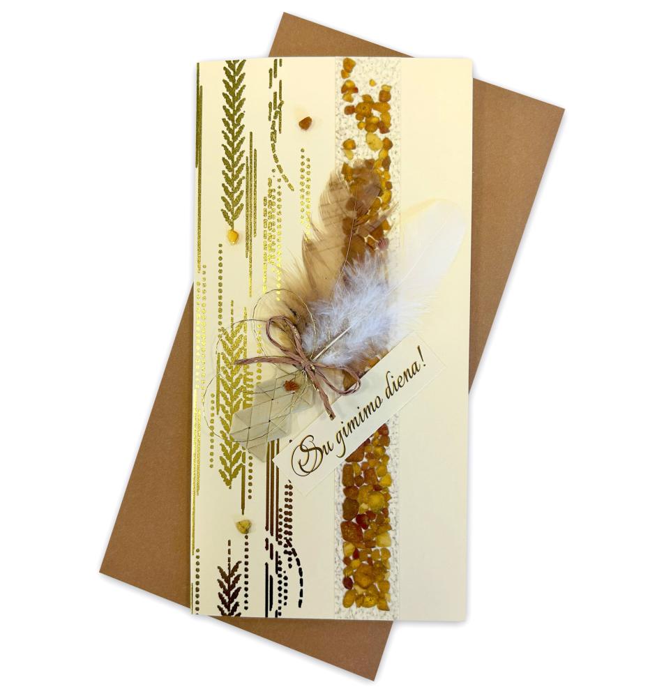 Handmade double folded card